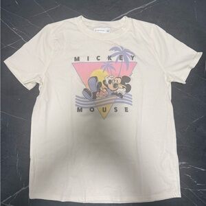 Abercrombie Kids Cream Mickey Mouse T-Shirt